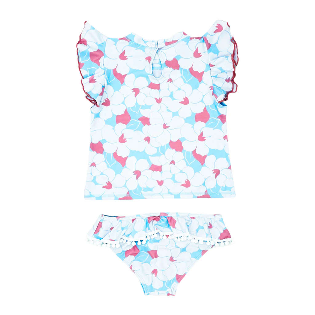 Seashell Short Sleeve Ruffle Set – The Gold Parrot