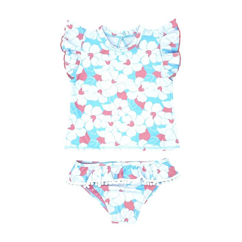 Seashell Short Sleeve Ruffle Set