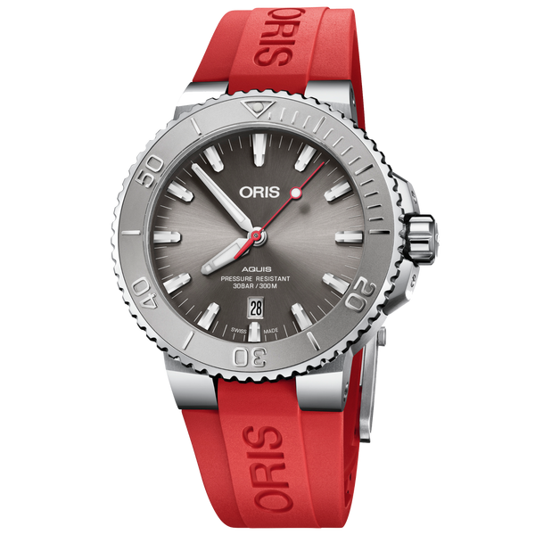 ORIS RED RUBBER BRACELET