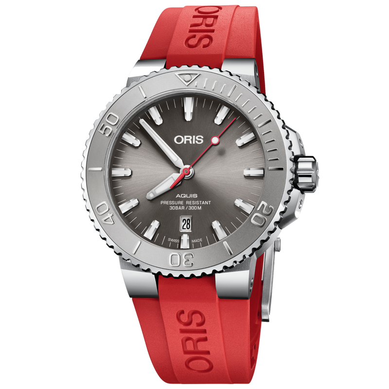 ORIS RED RUBBER BRACELET