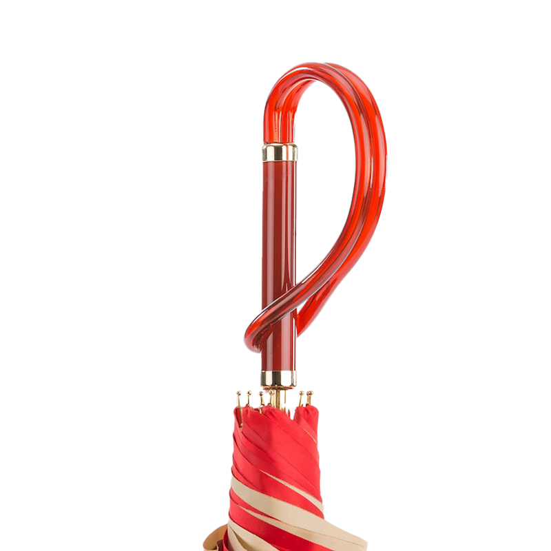Red Dahlia Umbrella