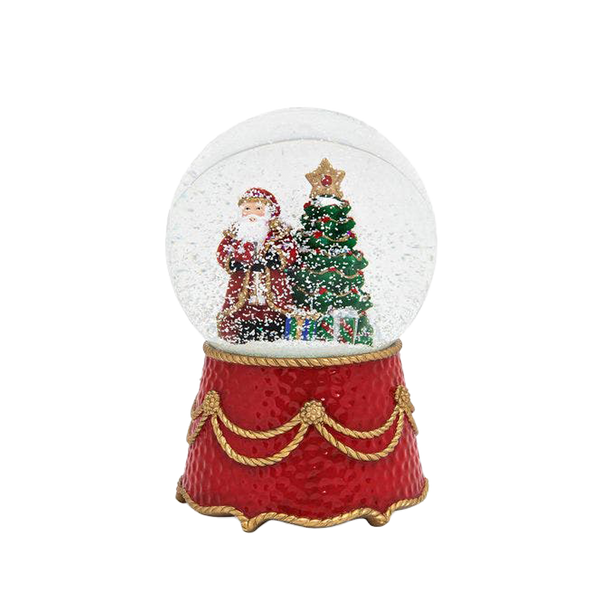 Santa Musical Snowglobe B&T