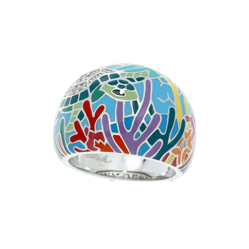 Sea Turtle Aqua Ring