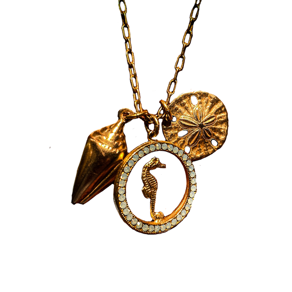 Gold Seaside Necklace