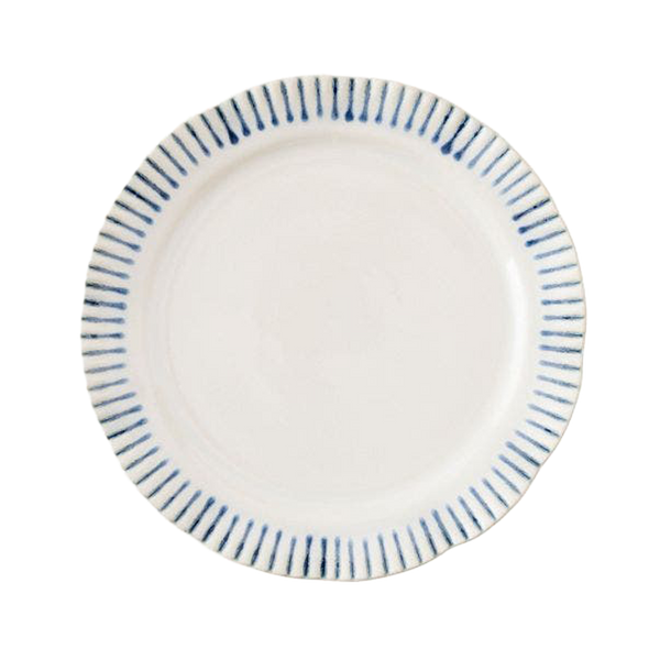 Sitio Stripe Dessert/Salad Plate