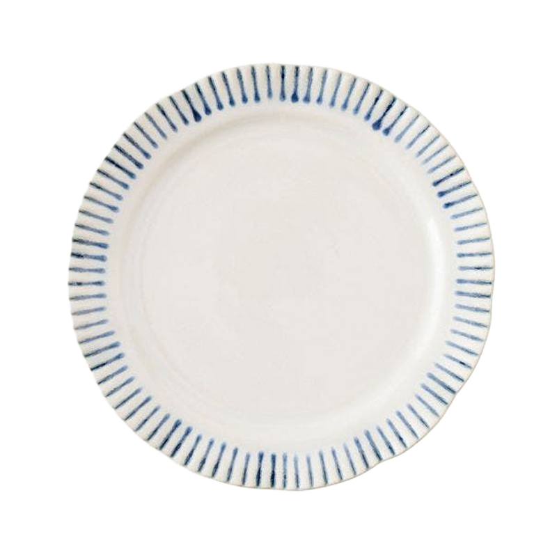 Sitio Stripe Dessert/Salad Plate
