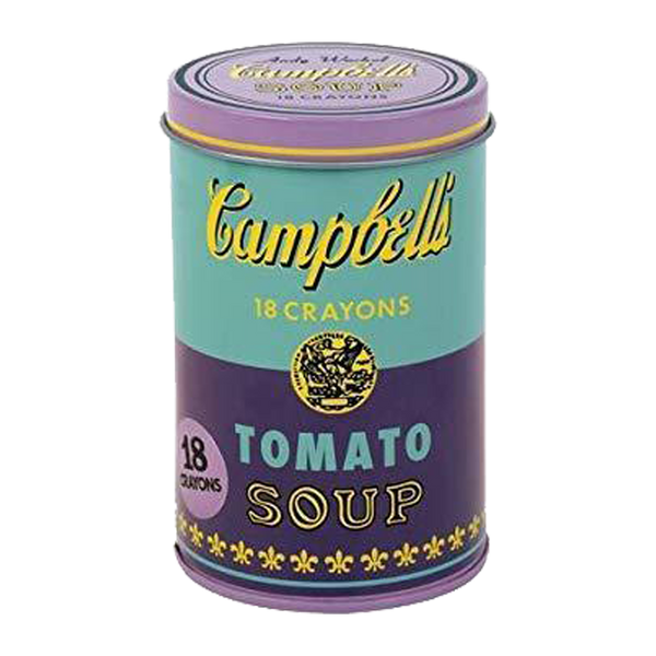 Andy Warhol - Set of Crayons - Campbell's Soup Cans