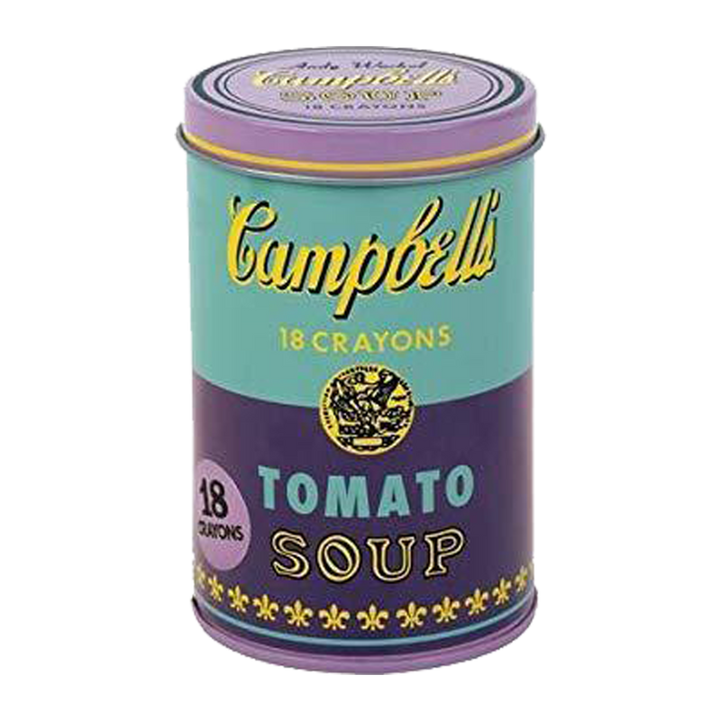Andy Warhol - Set of Crayons - Campbell's Soup Cans