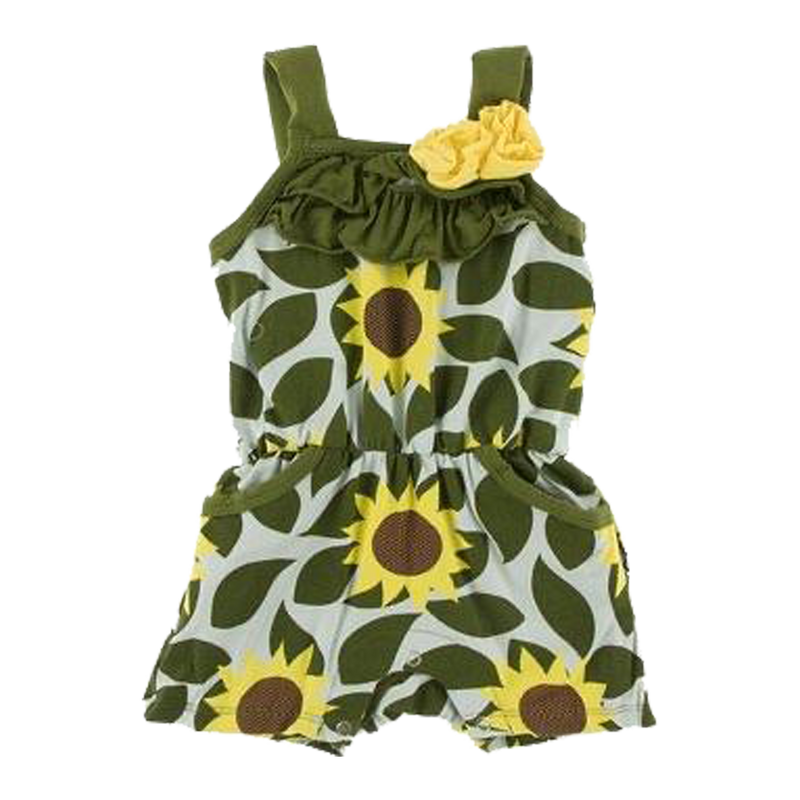 Flower Romper with Pockets