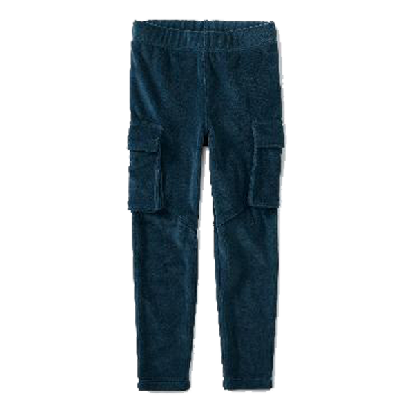 Velour Cargo Pant