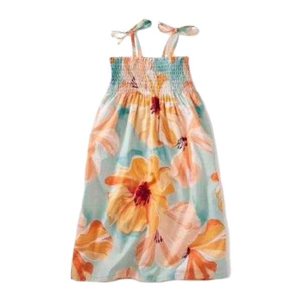 Tie Shoulder Midi-Length Dress Mojave