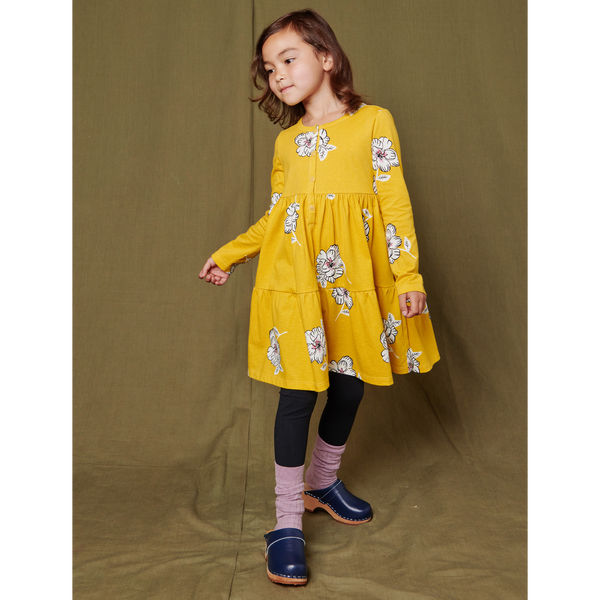 Tiered Henley Dress
