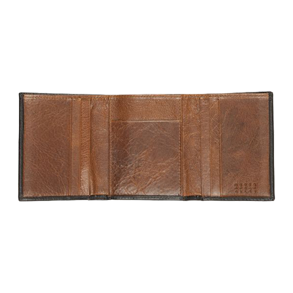 TRI-FOLD WALLET BROMPTON BLACK