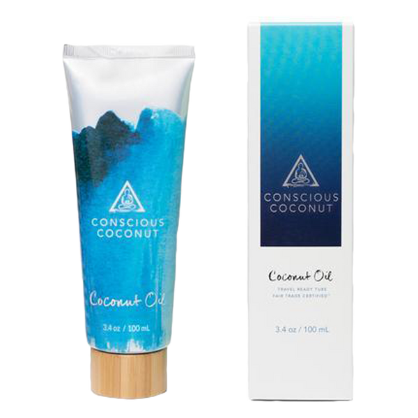 Travel-Ready Coconut Oil Tube