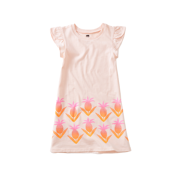 Tulip Sleeve Mini Dress