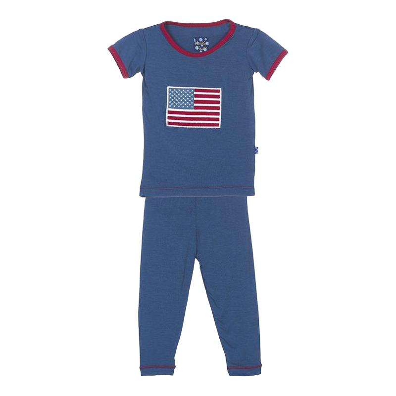 Twilight American Flag