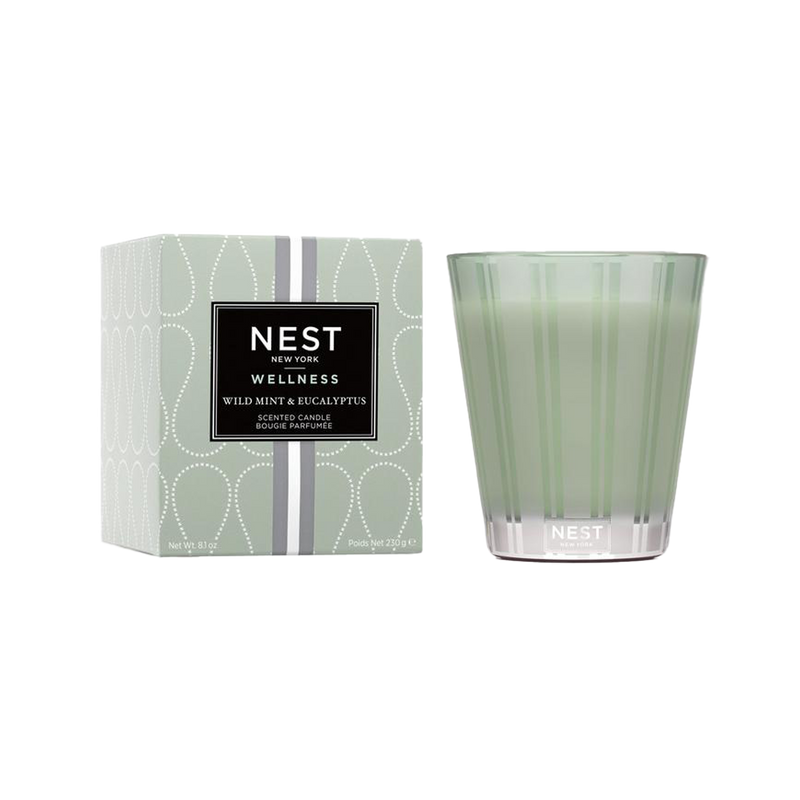 Wild Mint & Eucalyptus Wellness Classic Candle