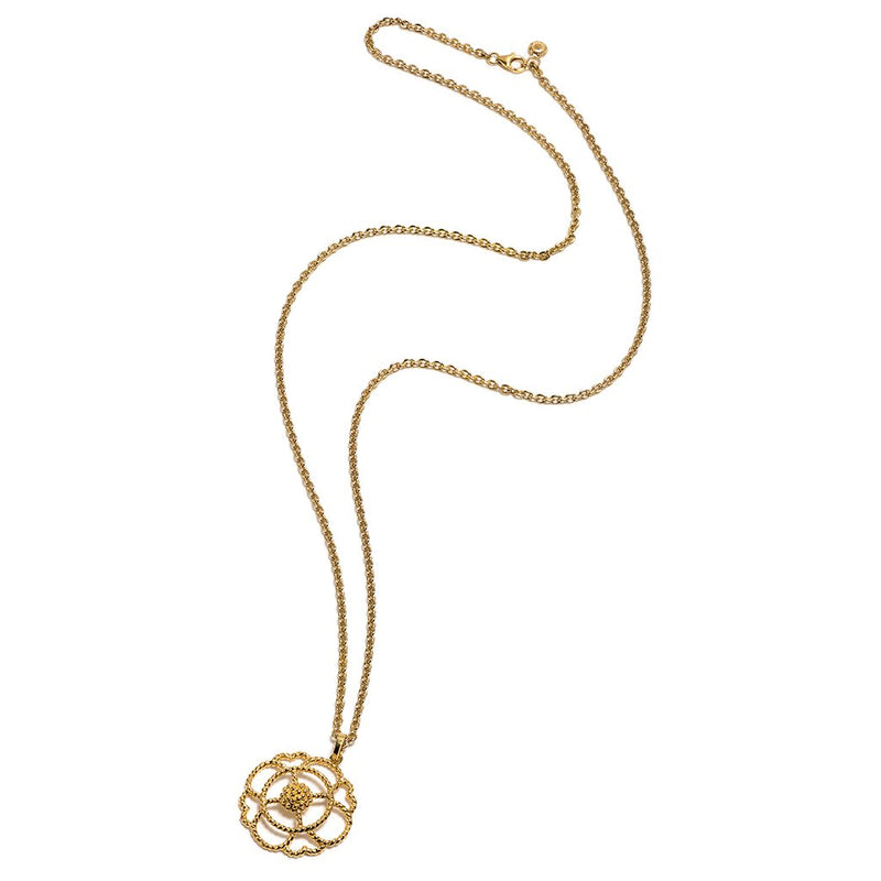 Capucine Grande Open Pendant Necklace