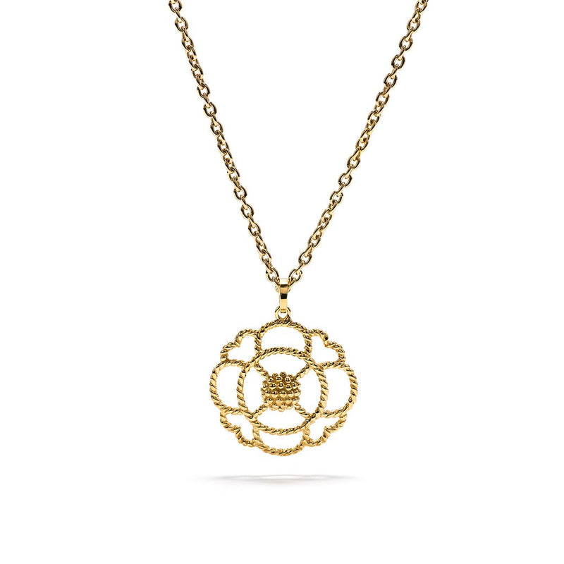 Capucine Grande Open Pendant Necklace