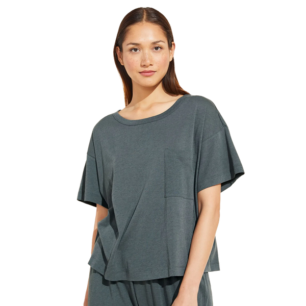 Short Sleeve Tee with Aloe Infused Cotton