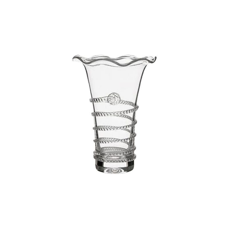 Amalia Clear 6" Flared Vase
