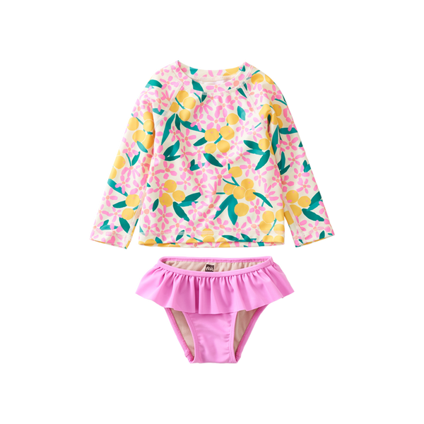 Baby girl rash guard 2025 set