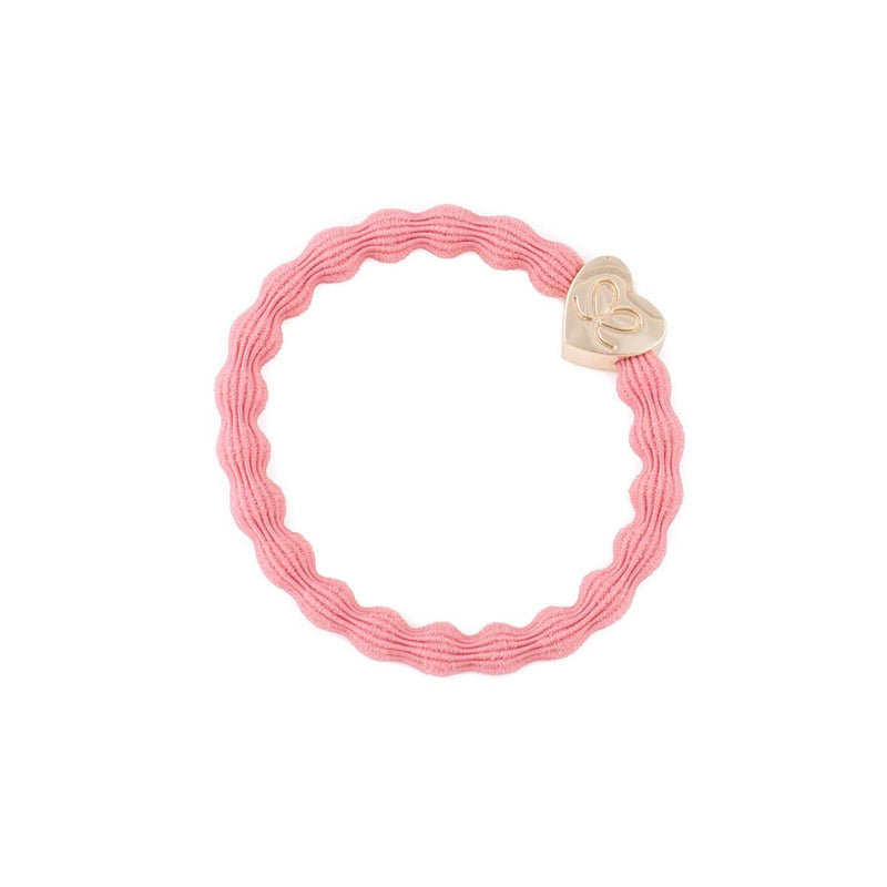 Gold Heart Hair Tie