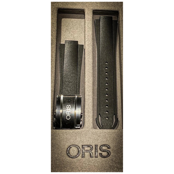 ORIS BLACK PRODIVER RUBBER BRACELET 26