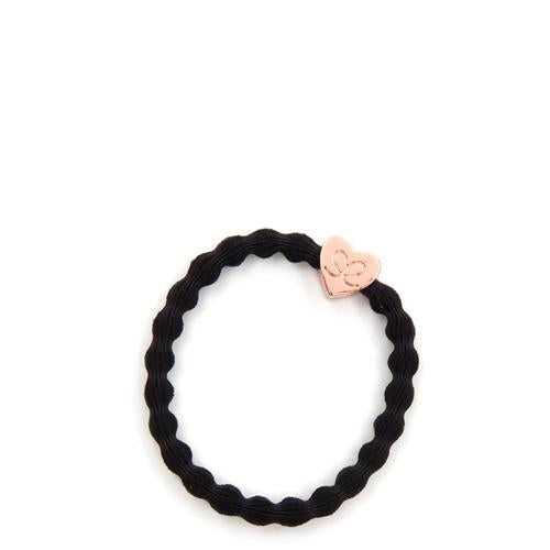 Gold Heart Hair Tie