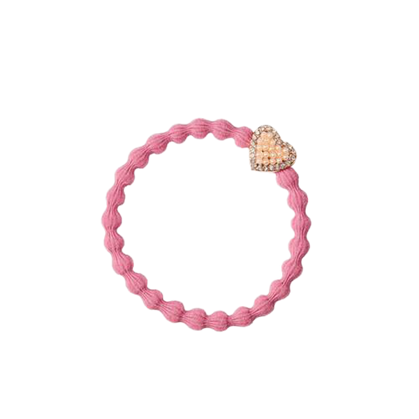 Bling Heart Hair Tie