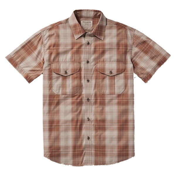 Short Sleeve Feather Cloth Shirt