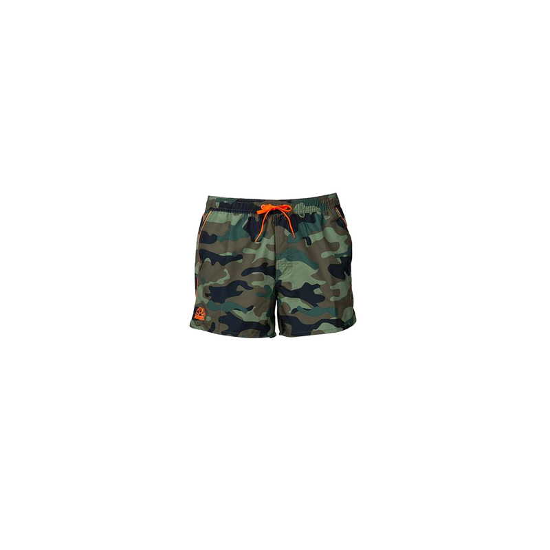 Kids Camo Swim Trunks