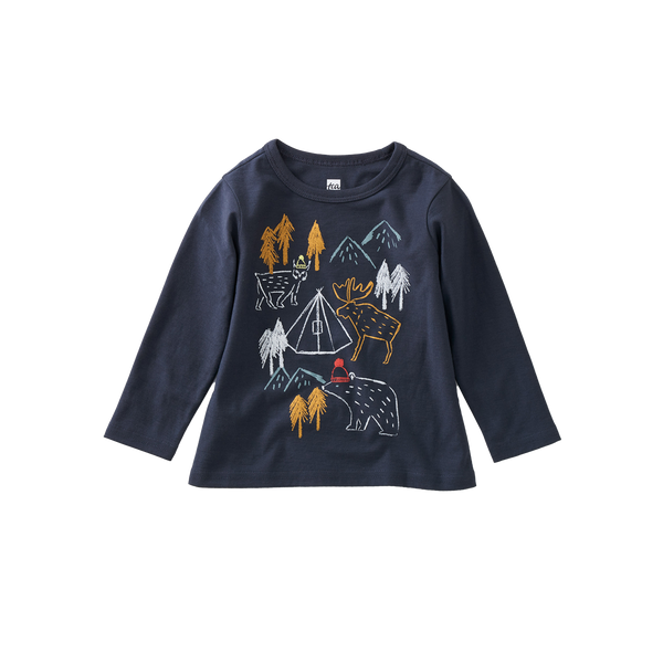 Camping Adventure Baby Graphic Tee