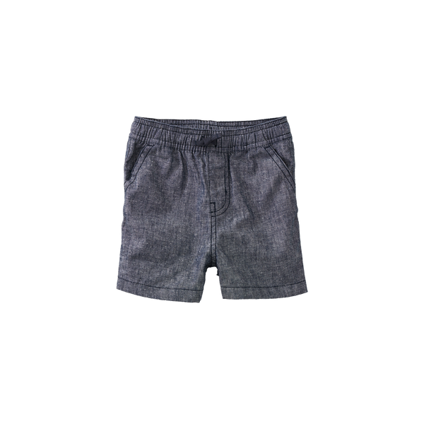 Chambray Discovery Baby Shorts