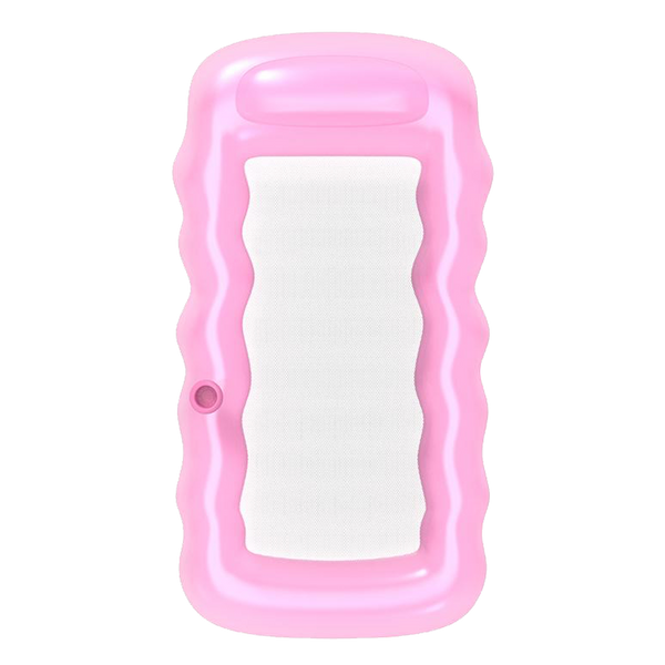 CLEAR PINK MESH LOUNGER