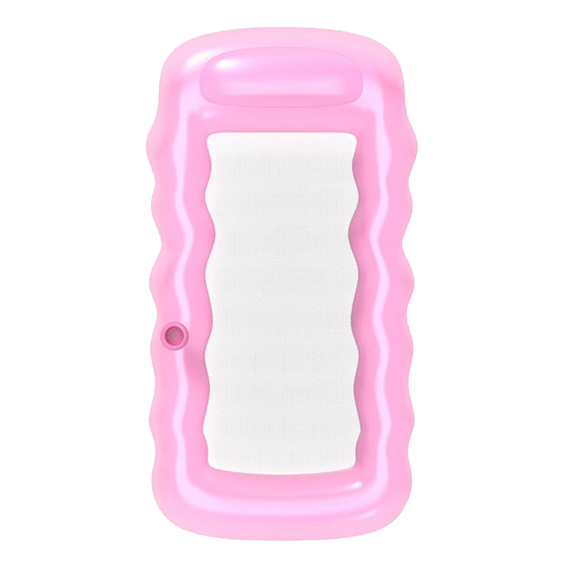 CLEAR PINK MESH LOUNGER