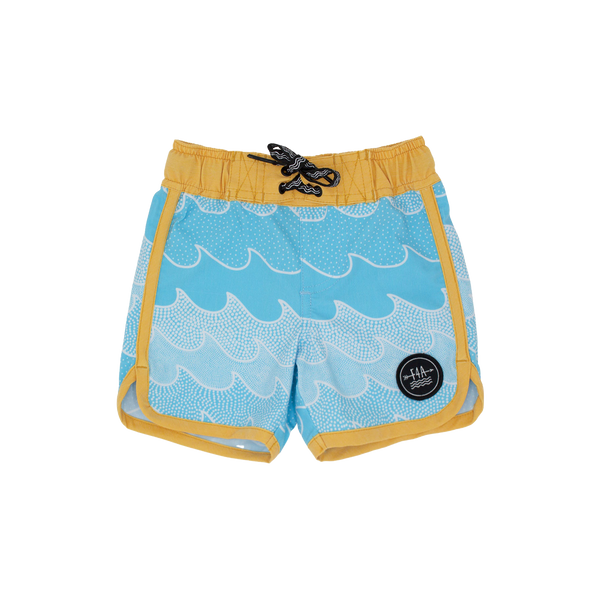 Cosmic Waves Baby Boardshorts
