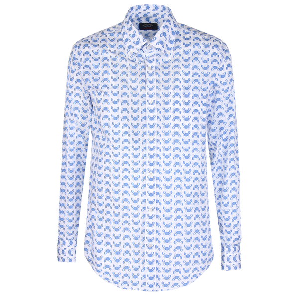 Crab Button Down Shirt