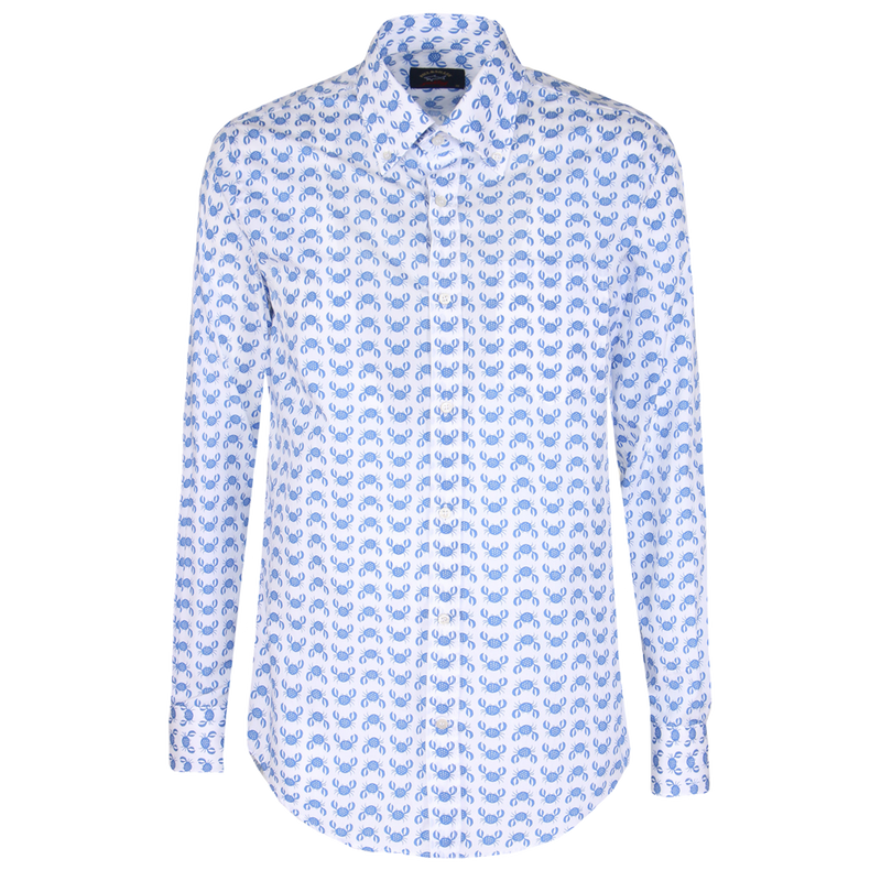 Crab Button Down Shirt
