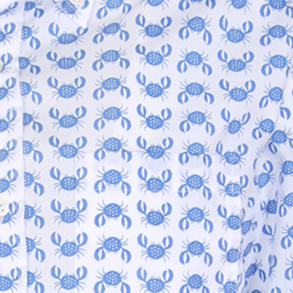 Crab Button Down Shirt