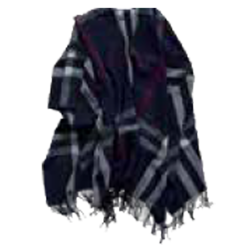 Plaid Travel Wrap