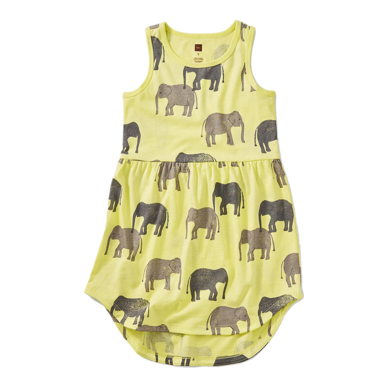 Printed Skirted Tank Dress