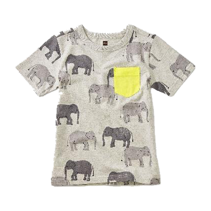 Printed Pocket Tee