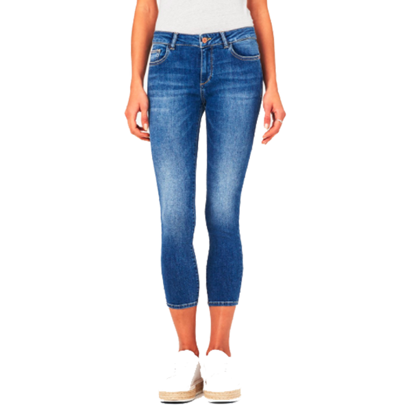 Florence Crop Mid Rise Skinny