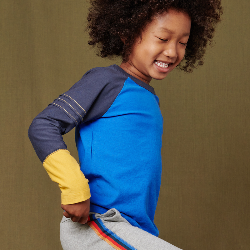 Explorer Colorblock Raglan Top