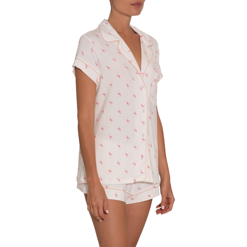 Flamingo Short PJ Set