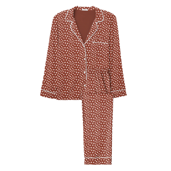 Gisele Printed Long PJ Set