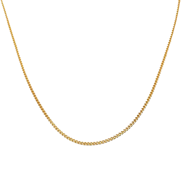 Gold Curb Chain