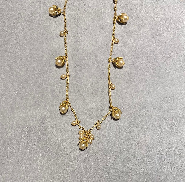 Gold beaded Necklace