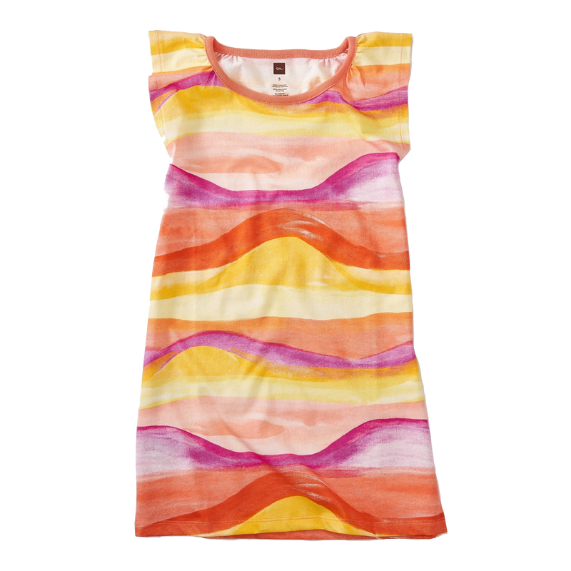 Desert Sunset Graphic Dress